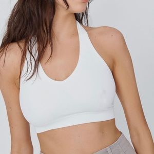 GARAGE CLOTHING Cropped Halter Tank